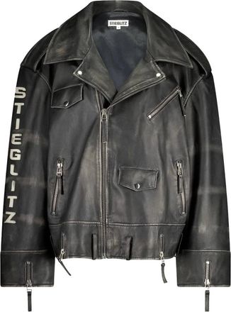 STIEGLITZ Stieglitz, Dames, Jassen, Zwart, Maat: XS Leer