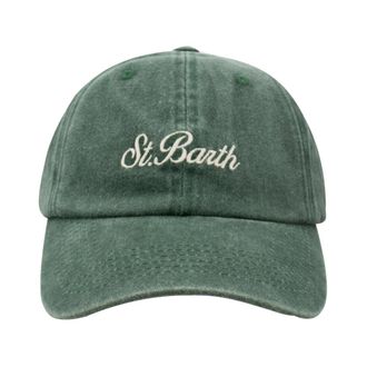 MC2 Saint Barth Caps, female, Green, Size: ONE SIZE Davis Cap