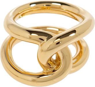 LI&Eacute; STUDIO Agnes Ring - Dames - Ringen - Geel - 54 MM - Accessoires