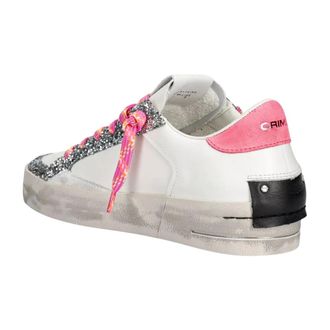 Crime London SK8 Deluxe Wedge - - Shoes - Donna - Bianco - 40 EU