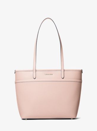 Michael Kors Marlowe Medium Pebbled Leather Pocket Tote Bag
