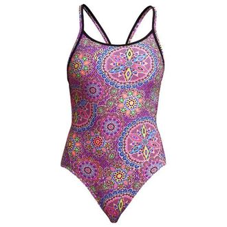 Funkita Diamond Back One Piece Badeanzug f&uuml;r Damen | lila