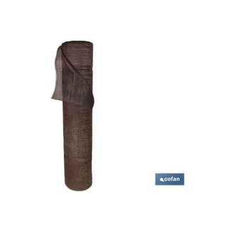 cofan Malla Ocultaci&oacute;n Marr&oacute;n 90% / 120 Grs - 1,5 X 50 Mts, Malla De Sombreo Para Protecci&oacute;n De Terrazas O Jardines. La Malla De Sombreo Tiene Diferentes Us