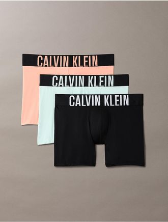 Calvin Klein Mens Intense Power Micro 3-Pack Boxer Brief - Multi - XL