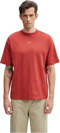 Dr&ocirc;le de Monsieur Camiseta con eslogan cl&aacute;sico - Tops - Hombre - Rojo - 2XL