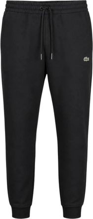 Lacoste Broeken, Heren, Zwart, M, Katoen, Tapered Trainingsbroeken
