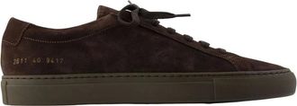 Common Projects Zapatilla Achilles Premium - Shoes - Hombre - Marr&oacute;n - 44 EU