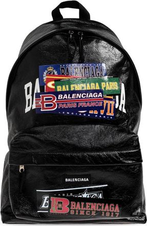 Balenciaga Explorer Rugzak - Heren - Rugzakken - Zwart - ONE Size - Katoen - Tassen
