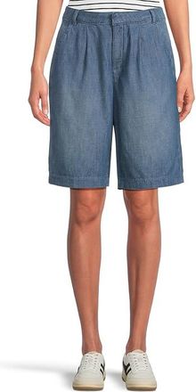 NYDJ Relaxed Bermuda Shorts Womens Shorts Corfu : 2 11, Cotton