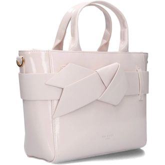 Ted Baker Witte Leren Handtas Jimsa - Dames - Handtassen - Wit - ONE Size - Tassen