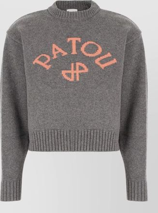 Patou wool cashmere sweater