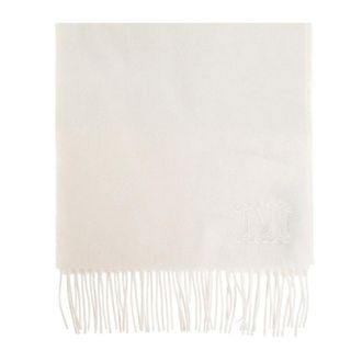Max Mara Scarves, female, Beige, Size: ONE SIZE Cashmere shawl