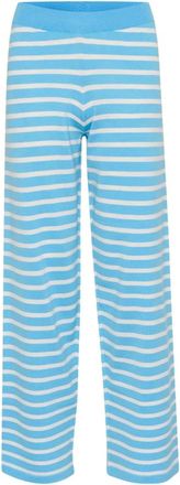 Saint Tropez Pantaloni a righe MilaSZ - - Trousers - Donna - Blu - L