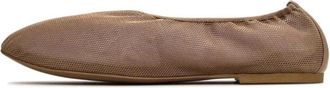 Cesare Gaspari Mesh Slip-On Ballet Flats - Beige - Dames - Ballerinas - Beige - 42 EU - Schoenen
