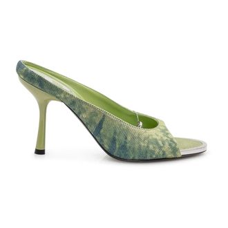 Diesel Heeled Mules, female, Green, Size: 10 US Heels
