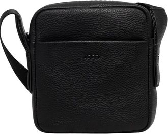 Joop Luan Pouch - Heren - Schoudertassen - Zwart - ONE Size - Leer - Tassen