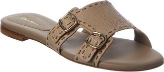 Santoni Leather Sandal