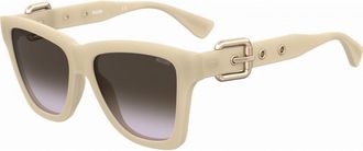 Moschino Womens MOS131-S-SZJ MOS131 S 54 SZJ Sunglasses - Beige - One Size