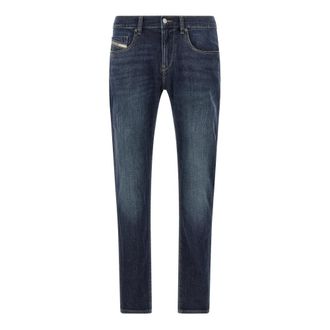 Diesel Heren, Jeans, Blauw, Maat: W33 L32 Katoen