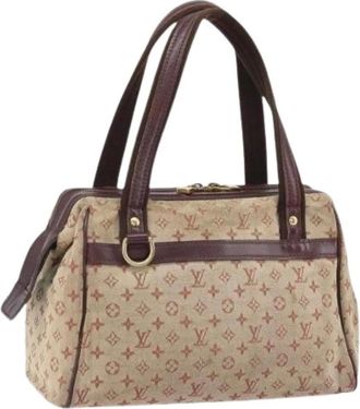 Louis Vuitton Pre-owned Handbags, female, Beige, Size: ONE SIZE Pre-owned Vintage Monogram Mini Canvas Hand Bag
