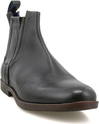 Bed St&uuml; Verrocchio Chelsea Boot in Black Rustic at Nordstrom, Size 10.5