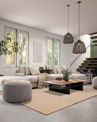 Ecarpetgallery Ecarpet Aven Contemporary Wool Rug