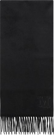 Max Mara Wsdalia Scarf - Dames - Wintersjaals - Zwart - ONE Size - Kasjmier - Accessoires