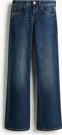 H&M Flared Low Jeans - Blue