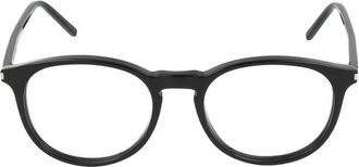 Saint Laurent Glasses, unisex, Black, Size: 50 MM SL 106 Eyeglasses