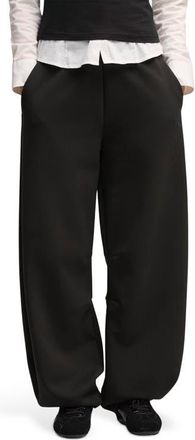 Puma Pumatech Sense Wide Leg Sweatpants in Puma Black at Nordstrom, Size X-Small