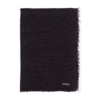 Faliero Sarti Cashmere Blend Fringed Scarf Brown