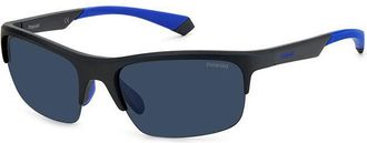 Polaroid PLD 7042/S Polarized 0VK/C3 Mens Sunglasses Black Size 64