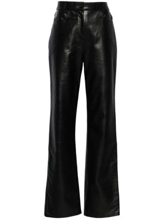 Toteme Straight broek - Zwart