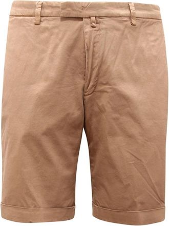 BRIGLIA 1949 Italiaanse Bermuda Shorts Bg 108 Model - Heren - Korte Broeken - Beige - XL - Korte Broeken