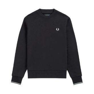 Fred Perry Hombre, Sudaderas, Azul, Talla: M