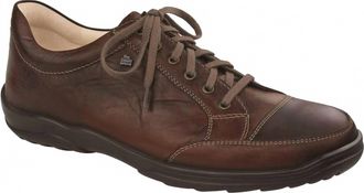 Finn Comfort Mens Alamo Shoes In Plavajo/palmer Kastanie/cigar