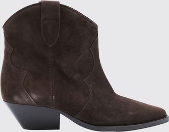 Isabel Marant Stivaletti texani Dewina in pelle scamosciata con tacco basso