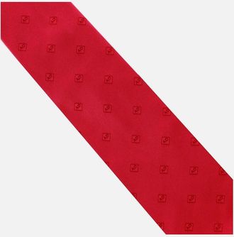 Dunhill Mens Dunhill Tie - Red - Size: ONE size