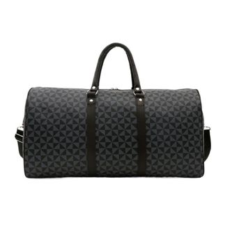 Generic Retro Exquisite Geometric Travel Bags Large Capacity Color Matching Shoulder,Compatible For Women Fashion Classic(Black)