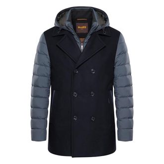 Moorer Uomo, Cappotti, Blu, 3Xl, new