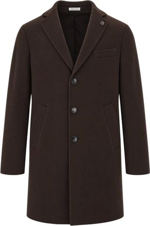 Breras Milano Cappotto Dublino - - Coats - Uomo - Marrone - M