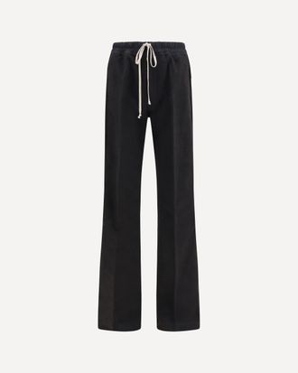 Rick Owens Dietrich drawstring Pants in brushed twill Male 50