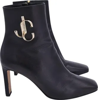 Jimmy Choo London Womens Leather Minori Bootie (Authentic Pre-Loved)