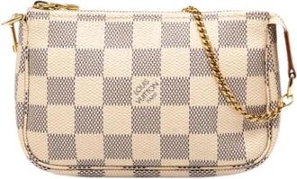 Louis Vuitton Pre-owned Mini Bag - Dames - Vintage Mini Tas - Wit - ONE Size - Vintage