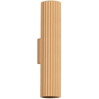 Wonderlamp Aplique De Pared Moto Dorado 30