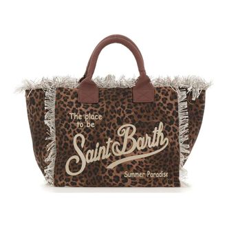 MC2 Saint Barth Tote Bags, female, Brown, Size: ONE SIZE Vanity Tote Bag