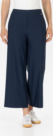 Stehmann Stoffhose STEHMANN Fabienne3-700, Damen, Gr. 36, N-Gr, marine, Web, Obermaterial: 65% Baumwolle, 31% Polyamid, 4% Elasthan, unifarben, normal 7/8-L&auml;ng