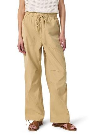 Rag & Bone Adina Drawstring Cotton Pants in Light Brown at Nordstrom Rack, Size X-Large