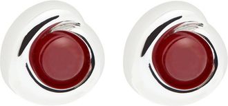 Julietta Agnes Sterling Silver-plated Stud Earrings - One Size