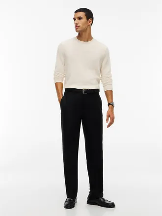 Tommy Hilfiger Mens Regular Fit Twill Pant - Black - 29W x 30L